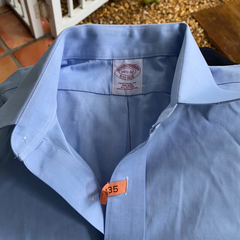 Traditional fit Brooks Brothers Oxford
